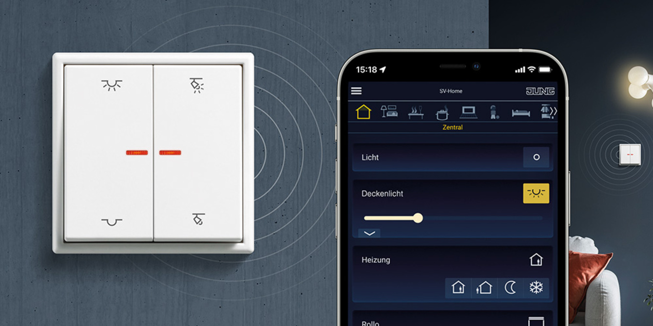 KNX RF Taster bei MFI Elektroanlagenbau UG (haftungsbeschränkt) in Finsterwalde